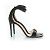 Giuseppe Zanotti, Python-Sandalen in Schwarz - Ansicht 4