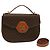 Céline CELINE Borsa a mano in tela macadam PVC 2modo Brown Auth 75809 Marrone