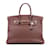 Hermès HERMES BIRKIN 35 Togo Marron Foncé Raccordi in metallo dorato E: 2001 Marrone Pelle  ref.1401371