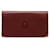 Cartier Must Line Leather Long Wallet in Good Condition Red  ref.1401538