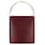 Cartier Trinity Leather Shoulder Handbag Bordeaux Red in Very Good Condition Brown  ref.1401577