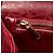 Swarovski Wildleder Clutch Tasche Rot - Ansicht 6