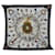 Hermès Hermes Silk Pleated Scarf 90 LES CLES Keys in Very Good Condition White Cloth  ref.1401588