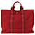 Hermès cabas Toile Rouge  ref.1401692