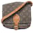 Cartouchiere Louis Vuitton Cartouchière Brown Cloth  ref.1401969