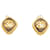 Chanel Gold CC Clip On Earrings Golden Metal Gold-plated  ref.1402061