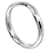 Tiffany & Co Curved band Silvery Platinum  ref.1402099
