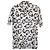 Autre Marque Sr. P. Camisa Estampada em Algodão Branco