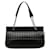 Borsa a spalla in pelle Chanel Chocobar con logo e catena in ottime condizioni Nero  ref.1402243