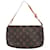 Louis Vuitton Pochette Accessoire Brown Cloth  ref.1402320