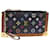 Bolsa LOUIS VUITTON Monograma Multicolor Pochette Cles Preto M92654 auth 75411  ref.1402614