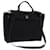 Hermès HERMES Her bag PM Tote Bag Canvas Black Auth fm3378 Cloth  ref.1402633