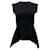Autre Marque Louis Vuitton Black Sleeveless Peplum Top with Monogram Detail Polyester  ref.1402784