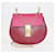 Chloé Chloe Plum Purple/Pink Small Drew Shoulder Bag Leather  ref.1402822