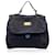 Autre Marque Sorelle Fontana Vintage Blue Suede Satchel Bag Handbag  ref.1402932