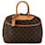 Louis Vuitton Monogram Deauville Handbag M47270 Brown PVC Leather in Very Good Condition Cloth  ref.1402976