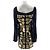 Emilio Pucci Kleider T.International S Seide Schwarz - Ansicht 2