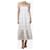 Zimmermann Multi sleeveless striped midi dress - size UK 8 Multiple colors Cotton  ref.1403161