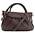 Salvatore Ferragamo Gancini Brown Leather  ref.1403188