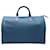 Louis Vuitton Speedy 35 Cuir Bleu  ref.1403517