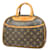 Louis Vuitton Trouville Brown Cloth  ref.1403562