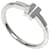 Tiffany & Co T wire Silvery White gold  ref.1403603