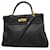 Hermès hermes kelly 35 Black Leather  ref.1403604