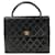 Timeless Chanel Matelassé Black Leather  ref.1403631