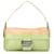 Baguette en cuir marron Fendi Veau façon poulain Beige  ref.1403680