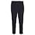 Autre Marque Mr P. Regular Fit Pleated Trousers in Black Cotton  ref.1403752