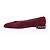 Stuart Weitzman Pear-Embellished Flats aus rotem Wildleder - Ansicht 11