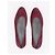 Stuart Weitzman Pear-Embellished Flats aus rotem Wildleder - Ansicht 14