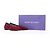 Stuart Weitzman Pear-Embellished Flats aus rotem Wildleder - Ansicht 18