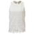 Maje Lidony Floral Lace Top in White Polyester Cotton  ref.1403794