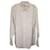 Givenchy Star Collar Long Sleeve Dress Shirt In White Cotton Cream  ref.1403805