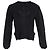 Rachel Comey Emes Zopfmusterpullover aus schwarzer Baumwolle