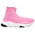 Balenciaga Baskets Speed pour Femme en Polyester Rose  ref.1403839