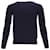 Maglione girocollo Saint Laurent in lana Blu Navy  ref.1403845