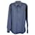 Prada Button-down Shirt in Blue Cotton  ref.1403846