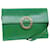 Céline CELINE Bolsa de Ombro Couro Verde Autenticação 75227UMA  ref.1403913