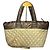 Autre Marque Chanel Cocoon Handtasche Grau Polyester