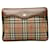 Burberry Haymarket Check Clutch Bag  Canvas Clutch Bag in Good condition Cloth  ref.1404016