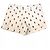 Mini short Moncler blanco con monograma de algodón - vista 3