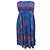 Versace Monogramm Strandkleid Blau Viskose