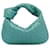 Bottega Veneta Blue Mini Intrecciato Jodie Azul Turquesa Couro Bezerro-como bezerro  ref.1404124