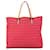 Fendi – Tragetasche aus Canvas mit Zucchino-Muster in Rosa Pink Leinwand Tuch  ref.1404144