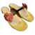 Mules Prada in pelle gialla Giallo
