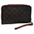 LOUIS VUITTON Monogramm Orsay Clutch Bag M.51790 LV Auth ki4511 Leinwand  ref.1404241