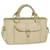 Céline CELINE Boogie bag Hand Bag Leather Beige Auth bs14379  ref.1404249