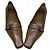 Gucci Leder Pumps Hellbraun